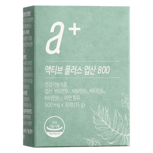 뉴트리모어 액티브 플러스 엽산 800