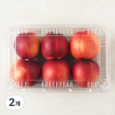 옹골찬 경산 천도복숭아 대과 6개입, 2개, 1kg