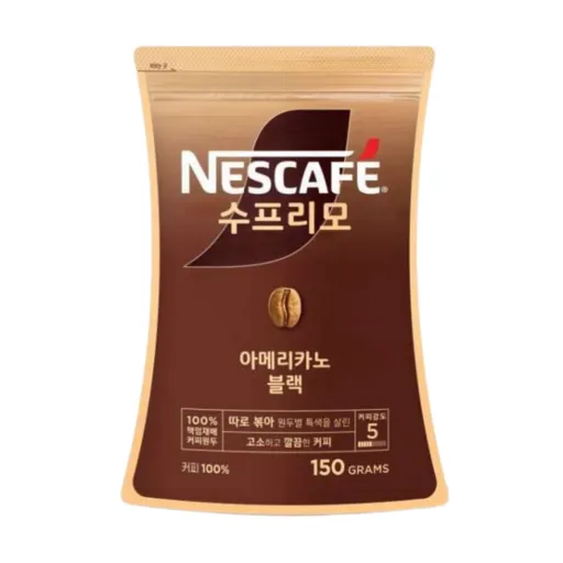 네스카페 수프리모 아메리카노 블랙 파우치