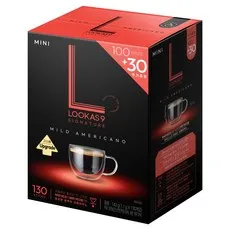 루카스나인 시그니처 마일드 아메리카노, 1.1g, 130개입, 1개