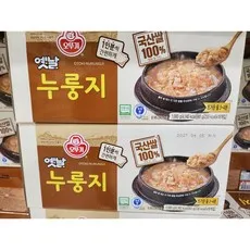 오뚜기 옛날 구수한 누룽지 60g x 18개/국산/누룽지탕, 1.08kg, 1개