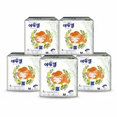 [체험특가] 여우별 액티브 팬티형 생리대 1팩, 대형, 5개입, 1개