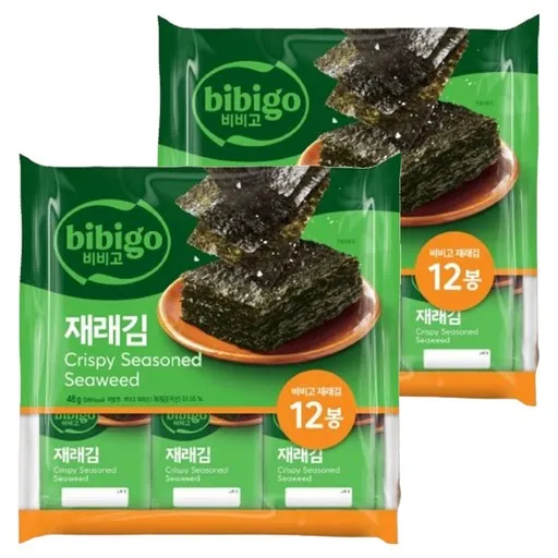 비비고 재래김 도시락김 16p, 64g