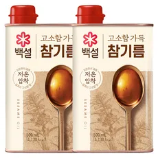 백설 고소함 가득 참기름, 330ml