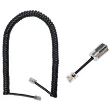 ์ ํ ์ํ๊ธฐ์ ์คํ๋ง์ ์ ํ์ ๊ผฌ์๋ฐฉ์ง๊ธฐ, 1์ธํธ, 3m, RJ9 4P4C Black