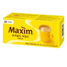 맥심 모카골드 마일드 커피 믹스, 240g