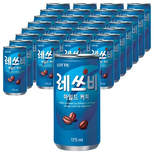 레쓰비 마일드 캔커피
