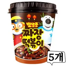 뽀로로 짜장 떡볶이, 110g, 5개