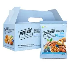 투데이넛 너트한줌 프리미엄 견과 선물세트 30개입 600g