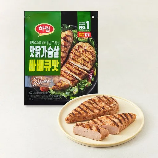 하림 맛닭가슴살 바베큐맛, 100g