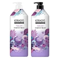 케라시스 퍼퓸 샴푸 1L + 퍼퓸 린스 바이올렛 로즈 1L, 1개
