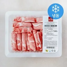 하이포크 한돈 대패 목심 구이용 (냉동), 1개, 500g