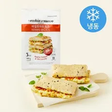 베키아에누보 바질토마토치즈 치아바타 샌드위치 (냉동), 185g