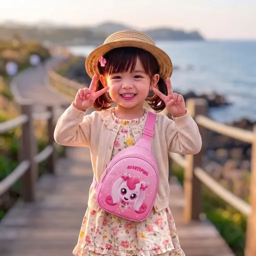 슈팅스타 캐치티니핑 하츄핑 오리온 슬링백