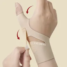 라라무브 더블그립 엄지손가락 손목 보호대, 스킨, 오른손
