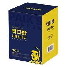 빽다방 아메리카노 스틱커피, 1.6g, 20개입, 2개