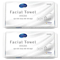 시루콧토 페이셜 타월 40p, 실크터치