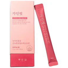 루틴업 가인핏 다이어트 쾌변 혈당 케어 녹차추출물 카테킨 난소화성말토덱스트린 식이섬유 다이어트 보조제, 1박스, 14회분
