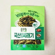 풀무원 국내산 데친 시래기, 1개, 450g(고형량 150g)