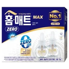 홈매트 맥스 제로 리퀴드 리필 2p, 58ml, 1개