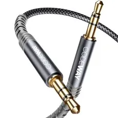 코드웨이 3.5mm AUX 스테레오 오디오 케이블, 1m, 혼합색상