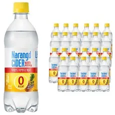 동아오츠카 나랑드 사이다 제로 파인애플, 350ml