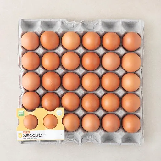 [로켓프레시] 농협 무항생제 인증 신선 대란 1.56kg