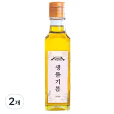 하남댁 건강지키미 저온압착 생들기름, 2개, 300ml