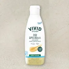 비비드키친 저당 갈릭디핑소스, 250g