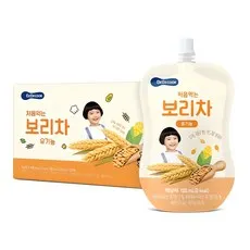 베베쿡 처음먹는 유기농 보리차, 120ml
