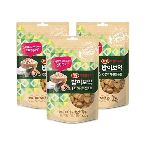 하림펫푸드밥이보약 강아지 건강쿠키 간식