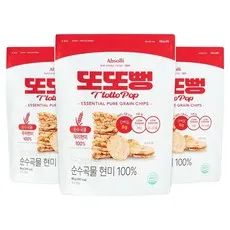 앱솔리 또또뻥 현미 저당 곡물칩, 3개, 95g