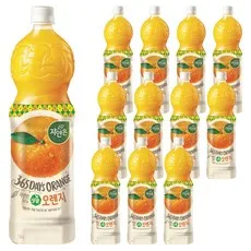 웅진 자연은 오렌지, 1개, 1.5L