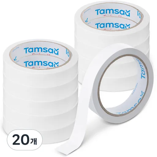 코멧 고점도 반투명 양면테이프 20mm x 12m
