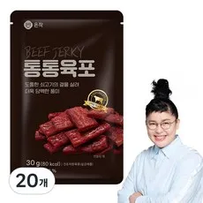 온작 이영자 소고기 통통육포, 30g, 20개