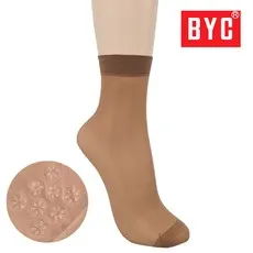 BYC 고탄력 베이직 데일리 논슬립 발목 스타킹 10매