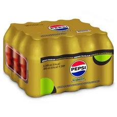 펩시 제로슈거 라임향 제로카페인 무라벨, 300ml