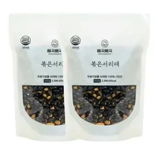 모닝팜 국산 햇콩 볶은서리태 서리태콩볶음 서리태볶음콩 서리태뻥튀기 검정콩볶음 볶음콩 볶은검은콩 속청 검정콩 검은콩뻥튀기 해썹인증 국내산100% 무첨가물, 500g, 2개