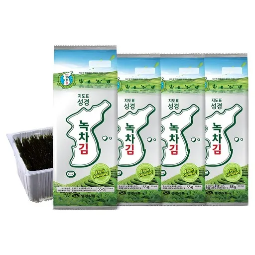지도표성경 녹차김(소), 30g