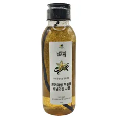 [너무달면시럽]최상급 저당 바닐라빈시럽 저칼로리 바닐라시럽 460g 제로슈가 홈카페 무설탕, 1개, 460ml