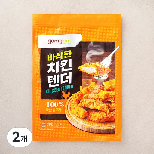 [로켓프레시] 곰곰 바삭한 치킨텐더 (냉동)