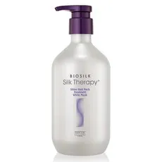 실크테라피 샤인 헤어팩 트리트먼트 화이트 머스크, 500ml