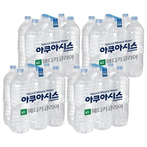 아쿠아시스 먹는샘물 무라벨