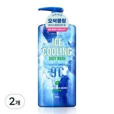 온더바디 아이스 쿨링 빙하수 바디워시 페퍼민트향, 943ml