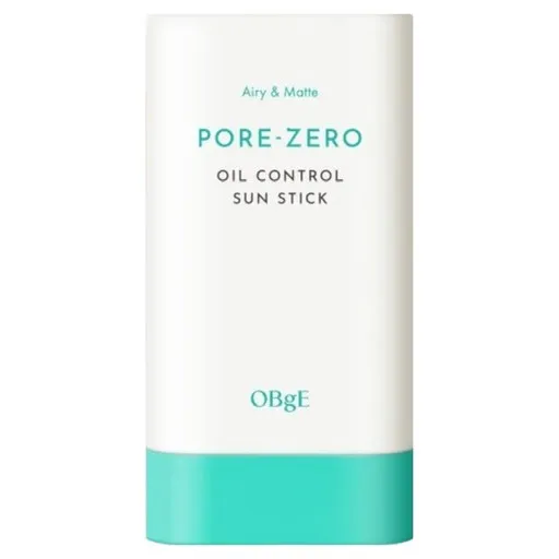 OBge 포어제로 오일 컨트롤 선스틱 SPF50+ PA++++