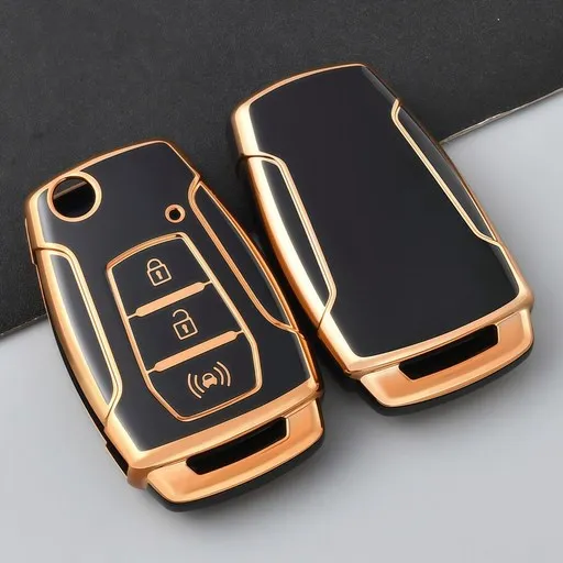 OFFCURVE KGM 쌍용 렉스턴 코란도 티볼리 TPU 풀커버 스마트키 케이스 3버튼 고급형