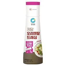 청정원 저당 오리엔탈 드레싱, 310g, 1개