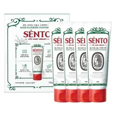 SENTO 프라임 고불소 구취케어 치약 아쿠아민트향, 120g