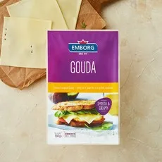 엠보그 고다 슬라이스 치즈, 150g