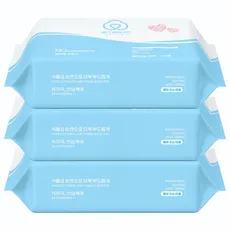 클린퓨어코튼 천연 순면 일회용 페이스타올